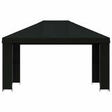 Gazebo 4 x 3 m Black Polyester and Steel 190 gsm 900382