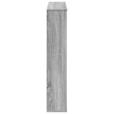 Fireplace Surround Grey Sonoma 100 x 20 x 100 cm 8006621