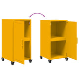 Sideboard Mustard Yellow 36x39x72 cm Steel 846677