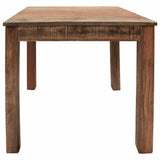 Dining Table Mixed Recycled Wood 82x80x76 cm 244495