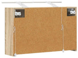 Bathroom Mirror Cabinet Sonoma Oak 60 x 14.5 x 50 cm 889081