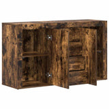 Sideboard Smoked Oak 120 x 36 x 69 cm Engineered Wood 3333860