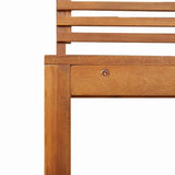 Garden Bench Set 5 pcs Brown Solid acacia wood 3328690