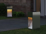 Solar Led Pathway Light 2 pcs Silver Galvanized 879714