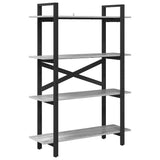Bookshelf Grey Sonoma 100 x 33.5 x 140 cm Engineered Wood 883943