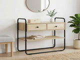 Console Table Sonoma Oak 100 x 40 x 75 cm Engineered Wood 8007552