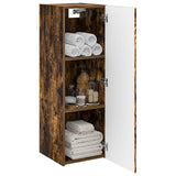 Wall-mounted Bathroom Cabinet Smoked Oak 33 x 34.5 x 60 cm 890537