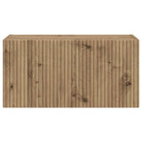TV Wall Cabinet Artisian Oak 60 x 31 x 29.5 cm Engineered Wood 892207