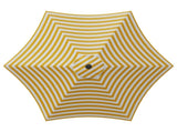 Garden Parasol with LED Lights and Base 230 x 230 cm Polyester 42036255