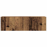 8 Piece TV Cabinet Set Wall-mounted Old Wood Engineered Wood 3329147