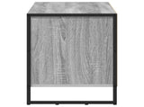 TV Cabinet Grey Sonoma 100 x 36 x 49.5 cm Engineered Wood 886507