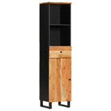 5 Piece Bathroom Furniture Set Solid Wood Acacia 3200646