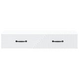 Wall-Mounted Side Table Wall-mounted White 87.5 x 34.5 x 17 cm 898665