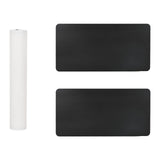 Trade Show Counter Black and White 80 x 40 x 93 cm 42046606
