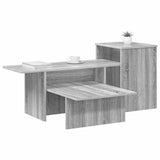 Console Table Grey Sonoma 91.5 x 35 x 38.5 cm Engineered Wood 891165