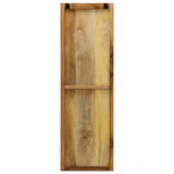 Wall-mounted Coat Racks 2 pcs Solid Mango Wood 36x110x3 cm 246025