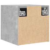 Wall Mounted TV Cabinets 2 pcs Concrete Grey 30.5x30x30 cm 804494
