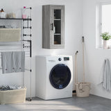 Wall Mounted Cabinet Grey Sonoma 34.5x34x90 cm 828938