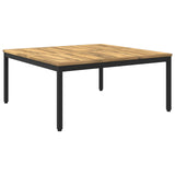 Coffee Table White and Black 100 x 100.5 x 45 cm 901744
