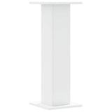 Plant Stands 2 pcs White 30x30x80 cm Engineered Wood 3307864