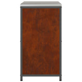 Kitchen Storage HATTEM Rusty 90 x 50 x 92 cm Steel 874988