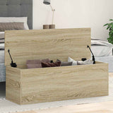 Storage Box Sonoma Oak 102x35x35 cm Engineered Wood 840690