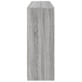 Sideboards with LED Lights 3 pcs Grey Sonoma Engineered Wood 3209133