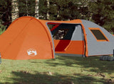 Family Tent Dome 6-Person Orange Waterproof 94355