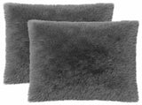 Cushion with Pillow HEERLEN 2 pcs Light Green PV Fleece 928294