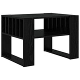 Coffee Table Black Oak 66 x 49.5 x 45 cm Engineered Wood 8000117