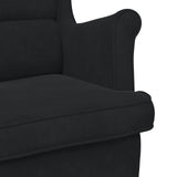 Armchair Black Velvet 42012826