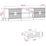 TV Cabinet VENRAY 137.5 x 33 x 40 cm White 8019928