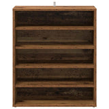 Shoe Cabinet Old Wood 60x35x70 cm Engineered Wood 856700