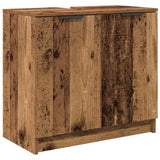 Bathroom Cabinet Set 3 pcs Old Wood Engineered Wood 3415656