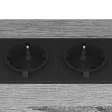 Bedside Cabinet 2 pcs Grey Sonoma 38 x 30 x 48 cm 859587
