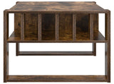 Coffee Table Smoked Oak 92 x 49.5 x 45 cm Engineered Wood 8000112