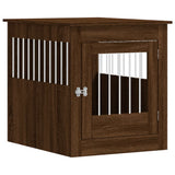 Dog Crate Furniture Brown Oak 64.5x80x71 cm Engineered Wood 838336