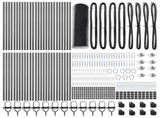 Welded Wire Fence with Spikes 100 x 0.5 m 3353295