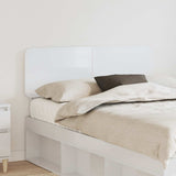 Headboard Gloss White Engineered wood 888566