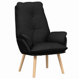 Armchair Black 69 x 74 x 93 cm Fabric 42001852