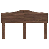 Headboard Brown Oak Engineered wood 888668