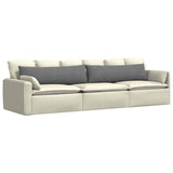 Sofa Pillows 2 pcs Dark Grey 145 x 40 cm Fabric 42013856