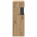 Electric Fireplace Artisan Oak 35 x 30 x 86 cm Engineered wood 8021134