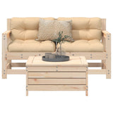 Garden Sofa Set Natural wood Solid pine wood, Plywood slats 3250760