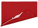 Cushion with Pillow HEERLEN 12 pcs Red Fabric 926922