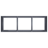 Planter Anthracite 120x40x40 cm Cold-rolled Steel 860677