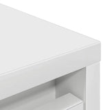 Shoe Cabinet White 29.5x34x76 cm Engineered Wood 861859
