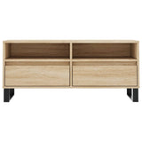 TV Cabinet Sonoma Oak 100x34.5x44.5 cm Engineered Wood 831247