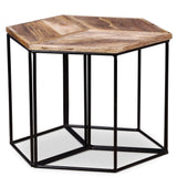 Coffee Table Solid Mango Wood 56x48x40 cm 243976