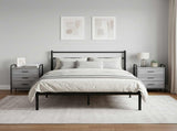 Bedside Cabinet 2 pcs Grey Sonoma 48 x 36.5 x 60 cm 8013537